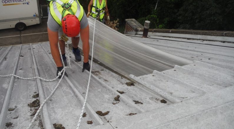 Fall Protection Crosby Industrial Skylights Replacement 
